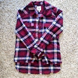 Billabong Raw Hem Flannel